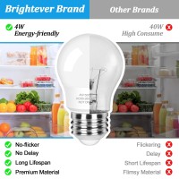 Led Refrigerator Light Bulb 40 Watt Equivalent 120V Fridge Appliance Light Bulb 4W Daylight White 5000K Waterproof A15 Fridge