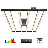 Spider Farmer 2024 G5000 Costeffective Led Grow Lights 480W For 4X4Ft Grow Tent Full Spectrum Dimmable Bar Style Led Growing La