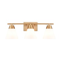 Vivica 24'' Wide 3-Light Vanity Light - Brushed Gold