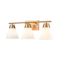 Vivica 24'' Wide 3-Light Vanity Light - Brushed Gold