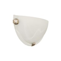 Lily 1 Light Wall Lights Ceiling Light Silver Steel Transitional Wall Sconce Lamp Bedroom Living Room Hallway Bathroom