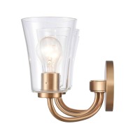 Emily 23'' Wide 3-Light Vanity Light - Brushed Gold