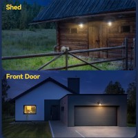 Aponuo Solar Wall Lights Outdoor With 3 Lighting Modes Motion Sensor Solar Barn Light Ip65 Waterproof Wall Mount Rustic Vint