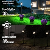 Suponar 70 Solar Lamp Post Light Solar Light Post Outdoor Waterproof With Planter Solar Pole Light Outside For Porch Yard Dr