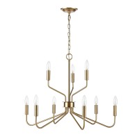 Genista 28'' Wide 9-Light Chandelier