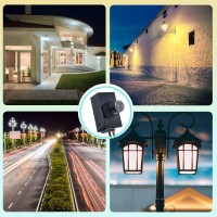 4 Packs Dusk To Dawn Sensor For Outdoor Lighting 110-240V Photoelectric Switch Photocell Light Sensor For Outdoor Lighting Fixtures, Bonlux Hardwired Post Eye Light Control With Photocell Light Sensor