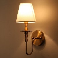 Kefa Wireless Battery Operated Wall Sconces Set Of 2 No Wiring Rechargeable Wall Lights With Remote Antique Brass Vintage Fabric