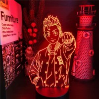 Oakfin Anime 3D Lamp Takemichi Letterman Manga Figure Setup Lampara Bedroom Decor Neon Table Lamp Gifts 3D Optical Illusion Night Lights Pxjd