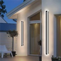 Petixol Modern Outdoor Wall Light Outdoor Led Long Waterproof Wall Light External Wall Lighting Fixtures Suitable For Porch