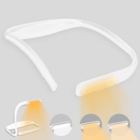 Led Neck Reading Light Book Light For Reading In Bed Adjustable Brightness Desk Lamp 3 Color Reading Light Light With Bendable A