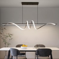 Modern Chandelier Dimmable Led Pendant Light Ring Chandelier For Living Room Dining Room Kitchen Bedroom