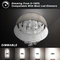 Ziomitus E12 25W-40W 6000K Daylight White Dimmable Led Bulbs Replacement, T6 Small Base E12 C7 Led Candelabra Bulbs 4W Bright Cool White For Ceiling Fan Chandelier Salt Lamp,450Lm(5Pack)