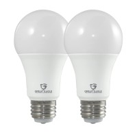 Great Eagle Lighting Corporation 40/60/100W Equivalent 3-Way A19 Led Light Bulb 2700K Warm White Color (2-Pack)