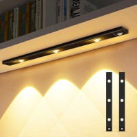 Under Cabinet Lights Led Motion Sensor Light Indoor Usb Rechargeable Closet Light 3 Light Modes Stepless Dimming Hill Light 6