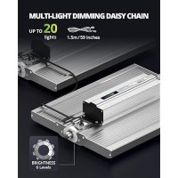 Viparspectra 2024 Xs1500 Pro Led Grow Lights For Seed Starting Vegetables Bloom Newgen Lens Dimming Daisy Chain Full Spectrum