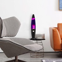 Vanful Purple Liquid Motion Lamp For Adults And Kids Magma Motion Lamps With White Wax Flows For Home Christmas Thanksgiving Day