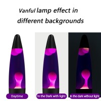 Vanful Purple Liquid Motion Lamp For Adults And Kids Magma Motion Lamps With White Wax Flows For Home Christmas Thanksgiving Day