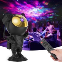 Aukyo Astronaut Star Projector - Galaxy Projector Light, Remote Control Spaceman Night Light With Timer, For Gaming Room, Home Theater, Kids Adult Bedroom Decor Aesthetic, Birthday, Valentine'S Day