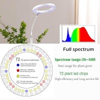 Grow Light With Stand Yadoker Led Plant Light For Indoor Plants Full Spectrum Grow Lamp 81216H Timer 10 Dimmable Levels 7