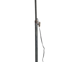 67 Inch Iron Floor Lamp, Adjustable Length Arm, Industrial Antique Black