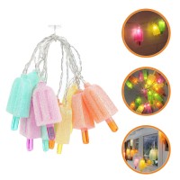 Uonlytech String Led Decorative Lights Popsicle Lights Decoration Lights Outdoor Decorative Led Lights Led Fairy Lights Fairy Lights Battery Lights For Room Decor Christmas Plastic Candle