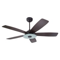 Journey 52-Inch Indoor/Outdoor Smart Ceiling Fan, Dimmable Led Light Kit & Remote Control, Works With Google Assistant, Amazon Alexa, And Siri Shortcuts.