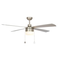 Amalfi 52-Inch Ceiling Fan With A Pull Chain , Light Kit Included Work With Stable And Silent Motor