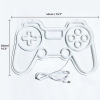 Ggk Game Controller Neon Sign For Gamer Room Decor Gamer Gifts For Teen Boys Room Decor Upgraded Gaming Lights Game Console Neon