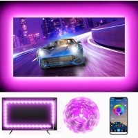 Daybetter Led Lights For Tv, 10Ft Tv Led Backlight, Led Tv Lights For 32-43Inch Tv Lights Behind, Usb Led Strip Lights For Tv Led Lights For Bedroom Bluetooth, Hdtv Mood Lighting, Gaming Room Decor