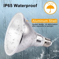 Uooiumoy Led Par38 Flood Light Bulb Waterproof Outdoor, Color Changing Light, 30W=100W, Timing, 1800Lm, Warm+Cool White, Rgbw Spotlight Lamp With Remote For Patio Porch Garden Christmas Decoration