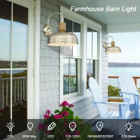 Luminzone Outdoor Barn Light Gooseneck Barn Light Farmhouse Exterior Wall Mount Light Vintage Wall Lighting Fixture Industrial