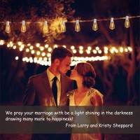 Damaing Outdoor String Lights 50Ft Waterproof,Led Patio Lights Dimmable With 27 Bright Shatterproof Retro Bulbs,Vintage Edison String Hanging Lights For Outside Bistro,Backyard,Balcony,White Cable