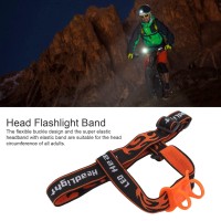 Pssopp Headlamp Elastic Strap Head Headlamp Replacement Strap Outdoor Headlamp Elastic Strap Hands Headlamp Holder Strap For 22 To 32Mm Diameter Flashlight