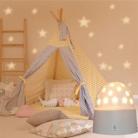 Toyunia Battery Powered Star Night Light For Kids Non Rotating Star Night Light For Kids Bedroom Girls Night Light Starry Night Light Projector Night Light For Kids With Timer (Small, Battery Powered)