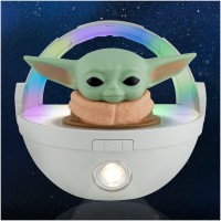 Star Wars Led Night Light Baby Yoda Floating Carrier The Mandalorian Grogu Color Changing Battery Operated Night Light Fl