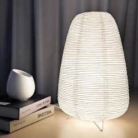 Yy Yearchy Table Lamp Paper Lamp Able Lamp Standing Lamps With Rice Paper Shade For Bedroom Livingroomlong Type