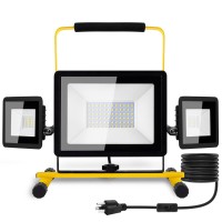 Led Work Lights With 3 Adjustable Heads (D)