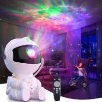 Astronaut Galaxy Projector Starry Night Light Projector, Astronaut Light Projector With Nebula,Timer And Remote Control, Usb Powered 360A Adjustable Spaceman Light Projector, For Children And Adults