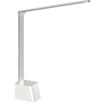 Ambertronix Rechargeable Cordless Led Desk Lamp, 5 Brightness 5 Lighting Modes, Usb Charging Port, Portable, Dimmable, Touch Control, Auto Timer (White)