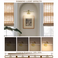 Joossnwell Led Picture Lights For Paintings Dimmable 15.5