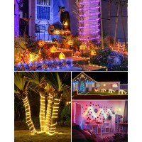 Color Changing Rope Lights Outdoor 99Ft 300 Led Outdoor String Lights With Remote 18 Colors Connectable Rope Lights Twinkle