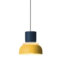 Qufute Modern Industrial Pendant Light Macaron Color Barn Style Mid Century Hanging Light Fixture With Aluminum Shade Chandelier Nordic Colorful Ceiling Pendant Lights For Dining Room Kitchen