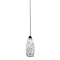 Paramount 1 Light Mini Pendant In Matte Black Finish With 5.5