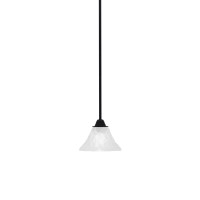 Paramount 1 Light Mini Pendant In Matte Black Finish With 7