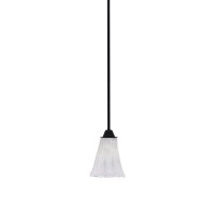 Paramount 1 Light Mini Pendant In Matte Black Finish With 5.5