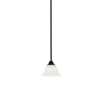 Paramount 1 Light Mini Pendant In Matte Black Finish With 7