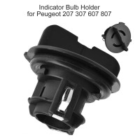 Bulb Socket For Crossfire Turn In-Vauxhall Vectra C Indicator Bulb Holder - Light Bulb Socket 621546 Car Turn Signal Light Bulb Socket Holder Kit Automobile Indicator Lamp Bulb Holder For 207