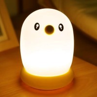 Super soft and the silicone material is able to be handled by kids without it warping Eyefriendly 7color nightlights can inspire childrens imagination and it is also a good toy to teach children to recognize colors Portable size and cute animal design mak