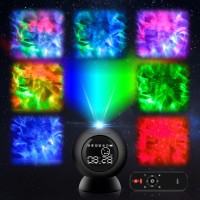 Litenergy Led Star Projector For Kids Bedroom, Galaxy Projection Light With Timer Alarm Clock And Sleep Sound Machine, Sky Starry Lamp With Remote Control For Home Decoration, Night Light Ambiance