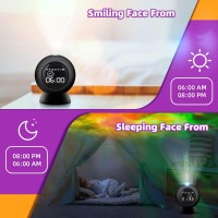 Litenergy Led Star Projector For Kids Bedroom, Galaxy Projection Light With Timer Alarm Clock And Sleep Sound Machine, Sky Starry Lamp With Remote Control For Home Decoration, Night Light Ambiance